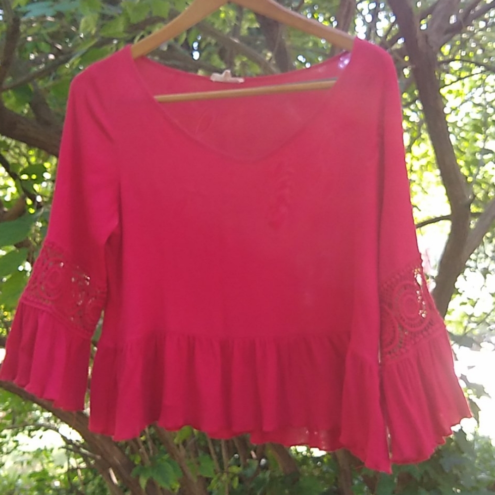 Peach Royal Blouse